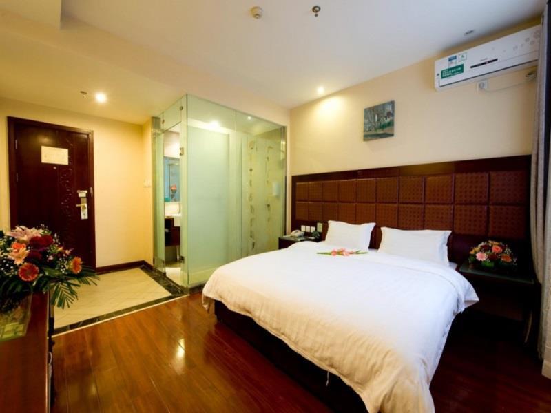 Greentree Inn Shandong Qingdao Railway Station Zhanqiao Yacht Wharf Express Bagian luar foto